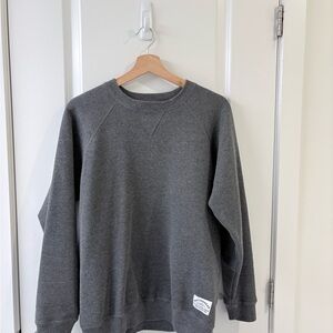 Classic Charcoal Crewneck Sweatshirt for Men